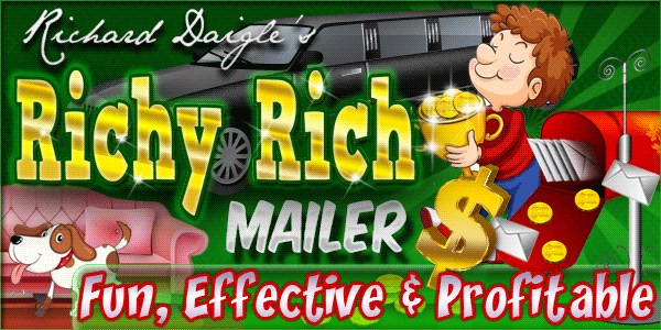 richy rich mailer